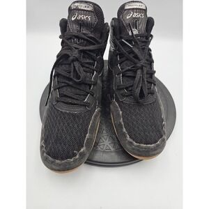 Asics Matflex 7 Mens Wrestling Shoes Size 4 Black High Top Athletic 1081A051